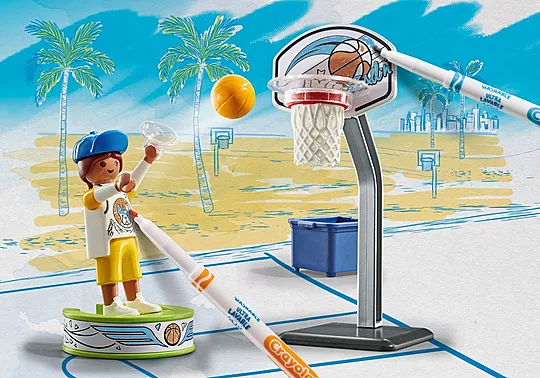 Playmobil Color -  Προπόνηση Μπάσκετ 71516