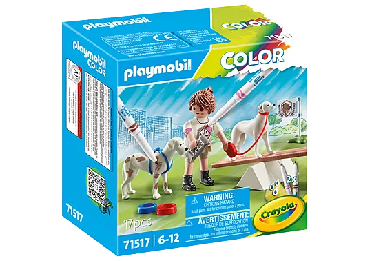 Playmobil Color -  Εκπαίδευση Σκύλων 71517