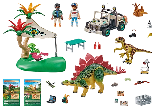 Playmobil Dino - Ερευνητικό Κέντρο Με Δεινόσαυρους 71523