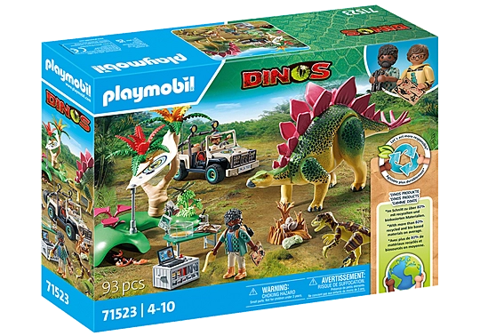 Playmobil Dino - Ερευνητικό Κέντρο Με Δεινόσαυρους 71523