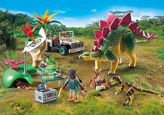 Playmobil Dino - Ερευνητικό Κέντρο Με Δεινόσαυρους 71523