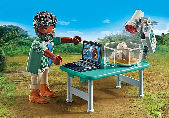 Playmobil Dino - Ερευνητικό Κέντρο Με Δεινόσαυρους 71523