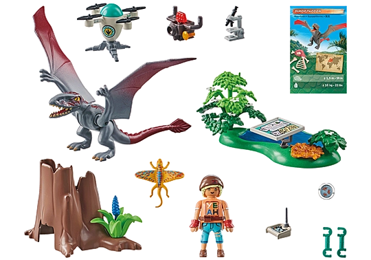 Playmobil Dino - Παρατηρώντας Τον Διμορφοδόντα 71525