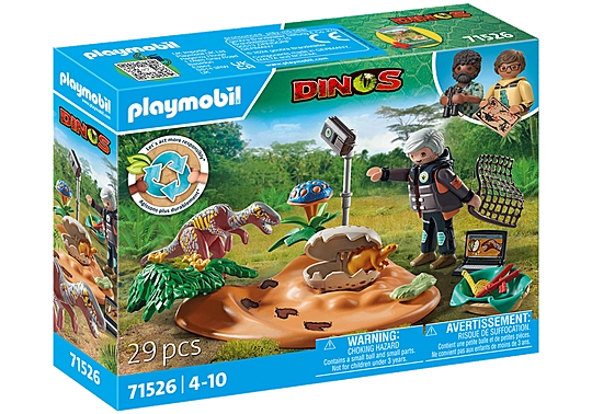 Playmobil Dino - Φωλιά Στεγόσαυρου Και Κλέφτης Αυγών 71526