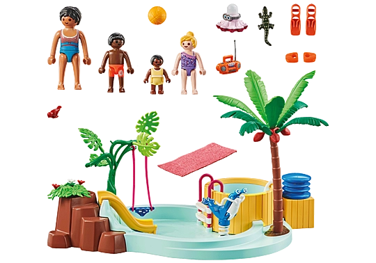 Playmobil City Life - My Life, Παιδική Πισίνα Με Υδρομασάζ 71529