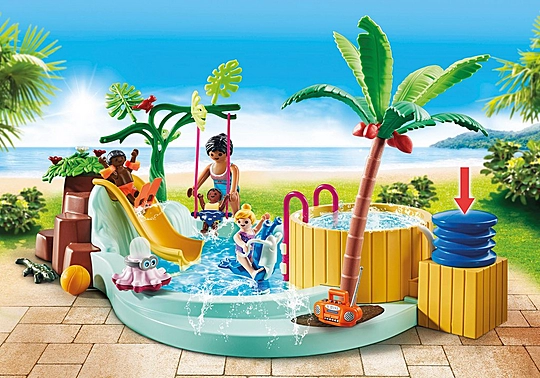 Playmobil City Life - My Life, Παιδική Πισίνα Με Υδρομασάζ 71529