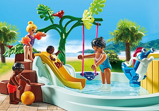 Playmobil City Life - My Life, Παιδική Πισίνα Με Υδρομασάζ 71529