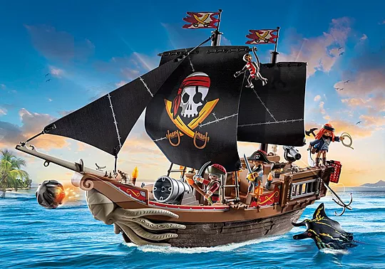 Playmobil Pirates - Πειρατική Ναυαρχίδα 71530