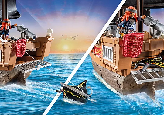 Playmobil Pirates - Μάχη Με Τον Γιγάντιο Κάβουρα 71532