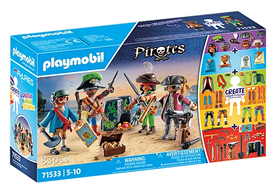 Playmobil Pirates - My Figures, Πειρατές 71533