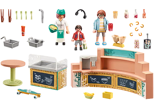 Playmobil City Life - My Life - Fast Food 71538