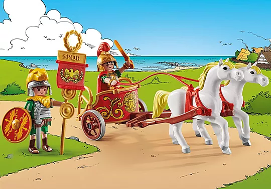 Playmobil Asterix - Ρωμαϊκή Άμαξα 71543