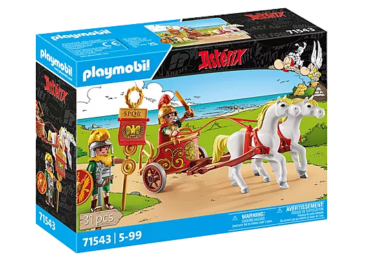 Playmobil Asterix - Ρωμαϊκή Άμαξα 71543