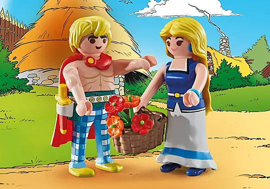 Playmobil Asterix - Τραγικομίξ Και Φαλμπαλά 71544