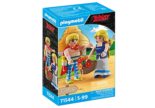 Playmobil Asterix - Τραγικομίξ Και Φαλμπαλά 71544