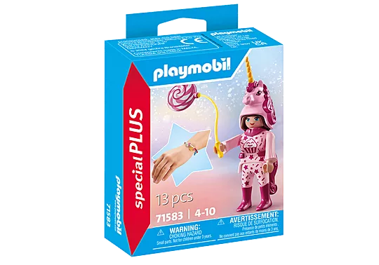 Playmobil Special Plus - Κοριτσάκι Ντυμένο Μονόκερος 71583