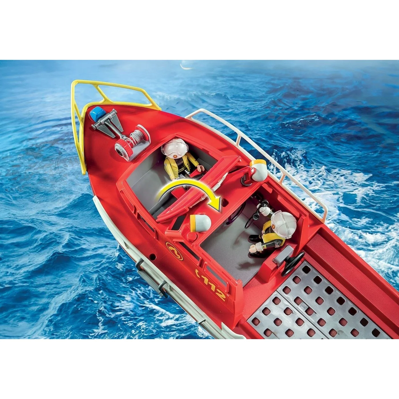 Playmobil Action Heroes - Πυροσβεστικό Σκάφος Διάσωσης 71598