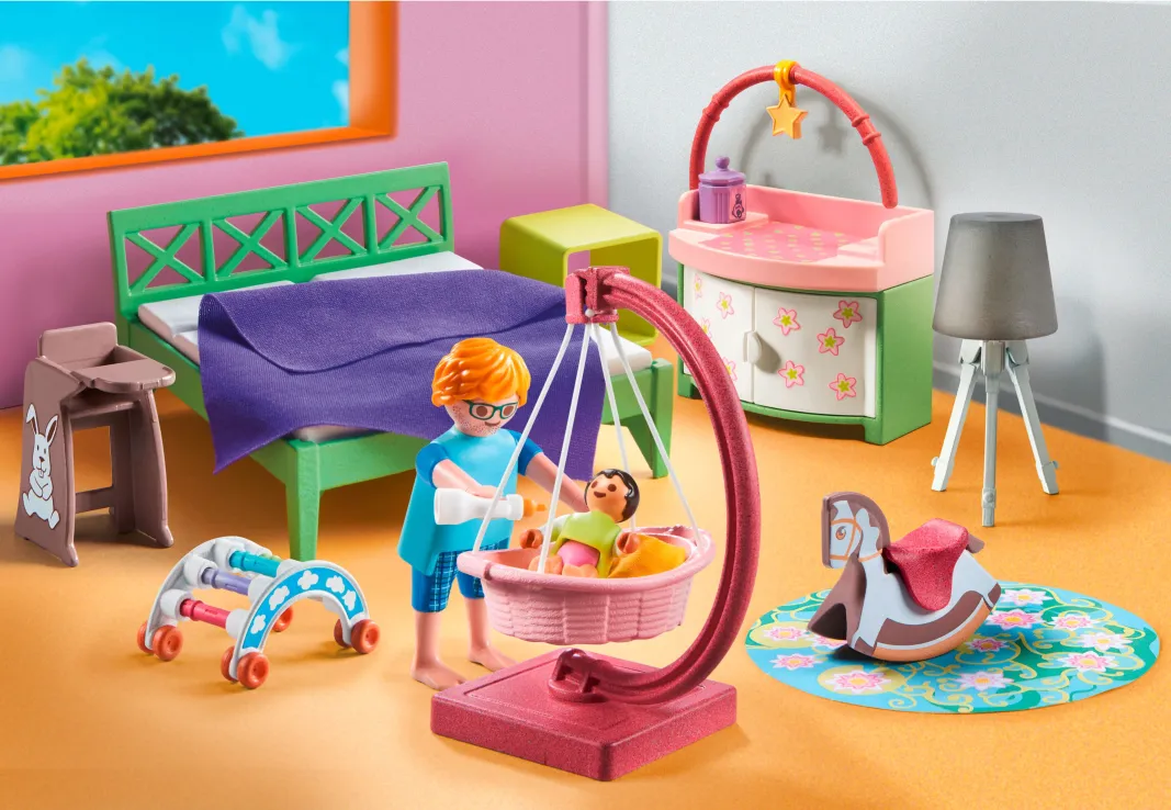 Playmobil My Life - Μοντέρνο Υπνοδωμάτιο Με Κούνια 71609