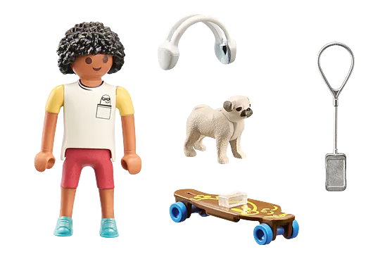 Playmobil My Life - Αγοράκι Με Σκύλο 71612