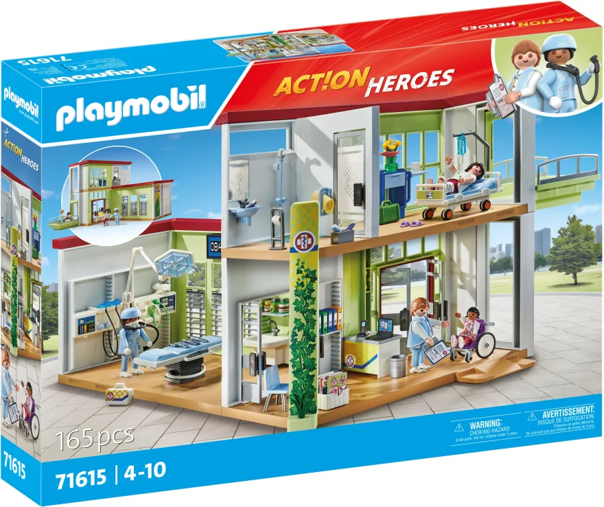 Playmobil Action Heroes - Ιατρικό Κέντρο 71615