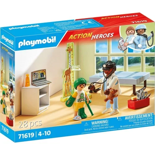 Playmobil Action Heroes - Playmobil Παιδιατρείο 71619