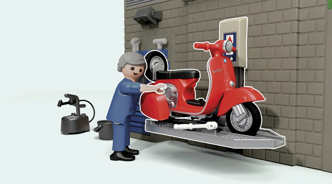 Playmobil Vespa - Συνεργείο Vespa 71620