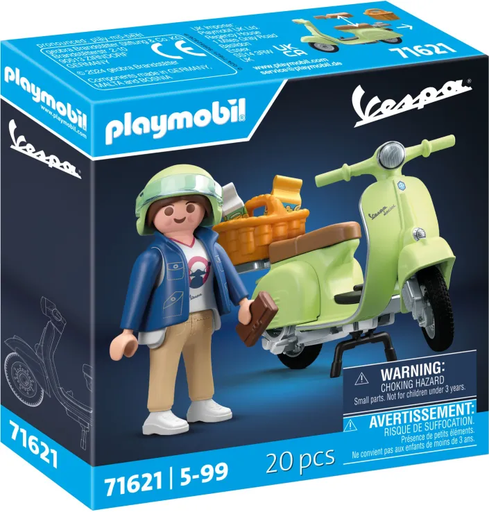 Playmobil Vespa - Κοπέλα Με Vespa 71621