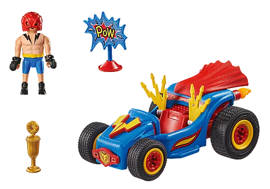 Playmobil Funstars - Crazy Kart Υπερήρωας 71632