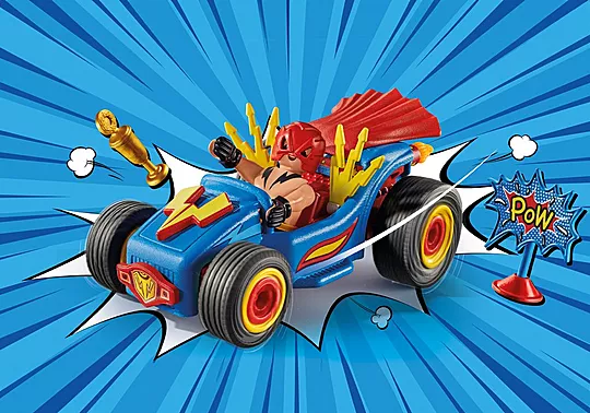 Playmobil Funstars - Crazy Kart Υπερήρωας 71632