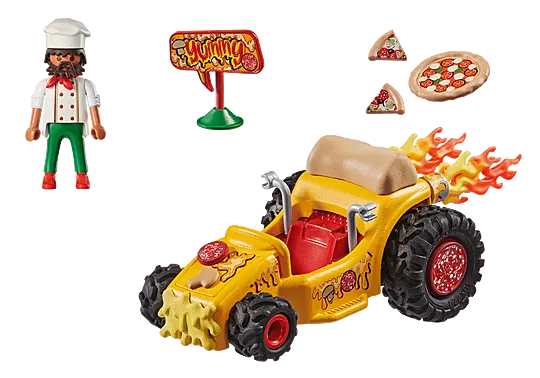 Playmobil Funstars - Crazy Kart Πιτσαδόρος 71634