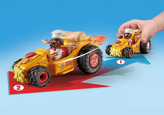 Playmobil Funstars - Crazy Kart Πιτσαδόρος 71634