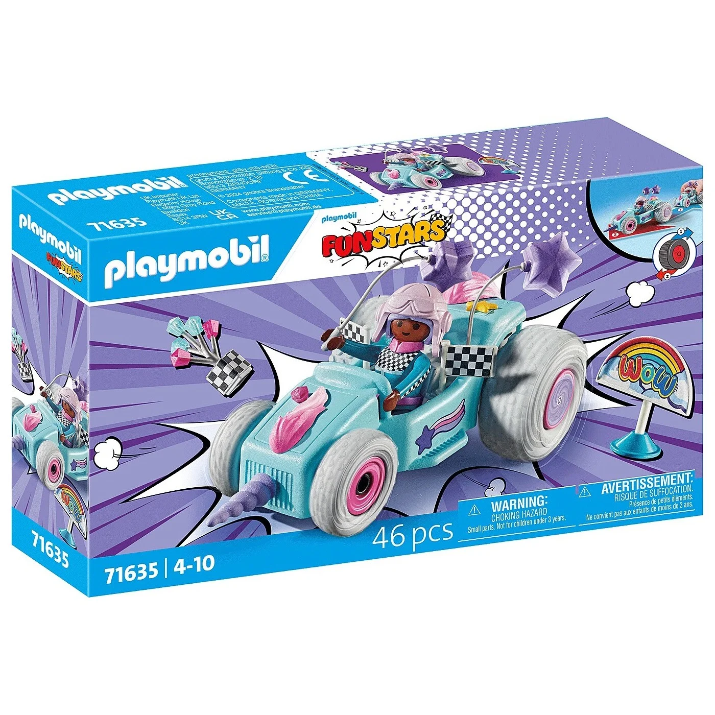 Playmobil Funstars - Crazy Kart Γυναίκα-Μονόκερος 71635