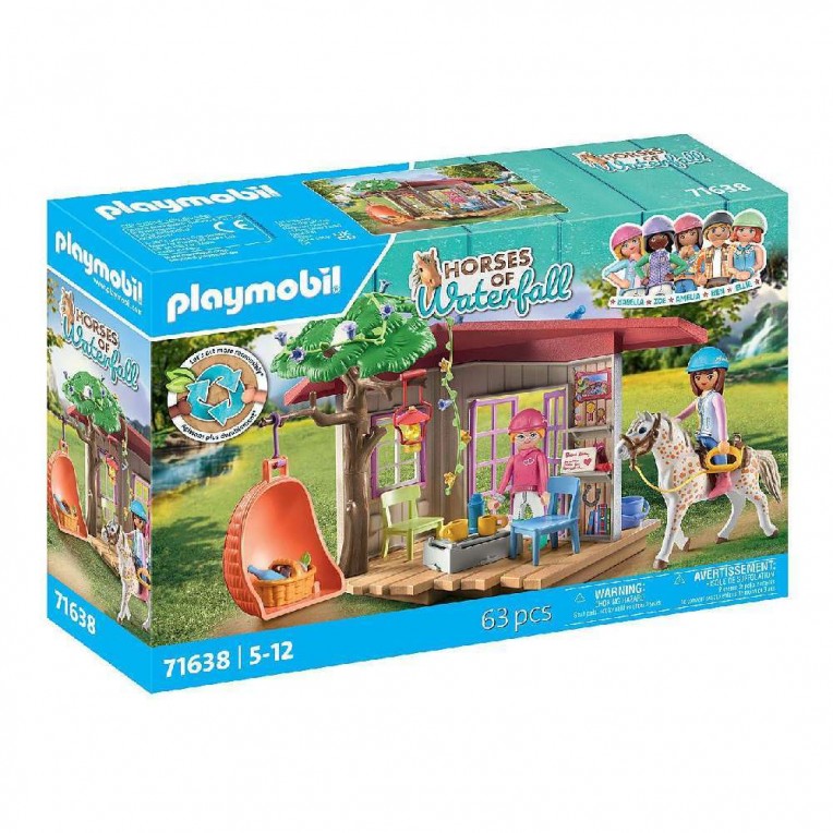 Playmobil Horses Of Waterfall -  Clubhouse Ιππασίας 71638