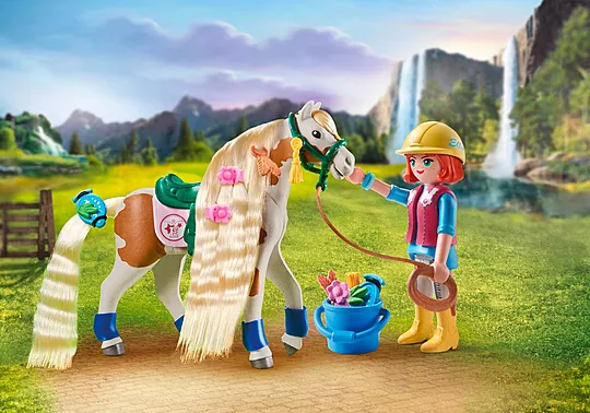 Playmobil Horses Of Waterfall - Η Ellie Με Το Άλογό Της 71639