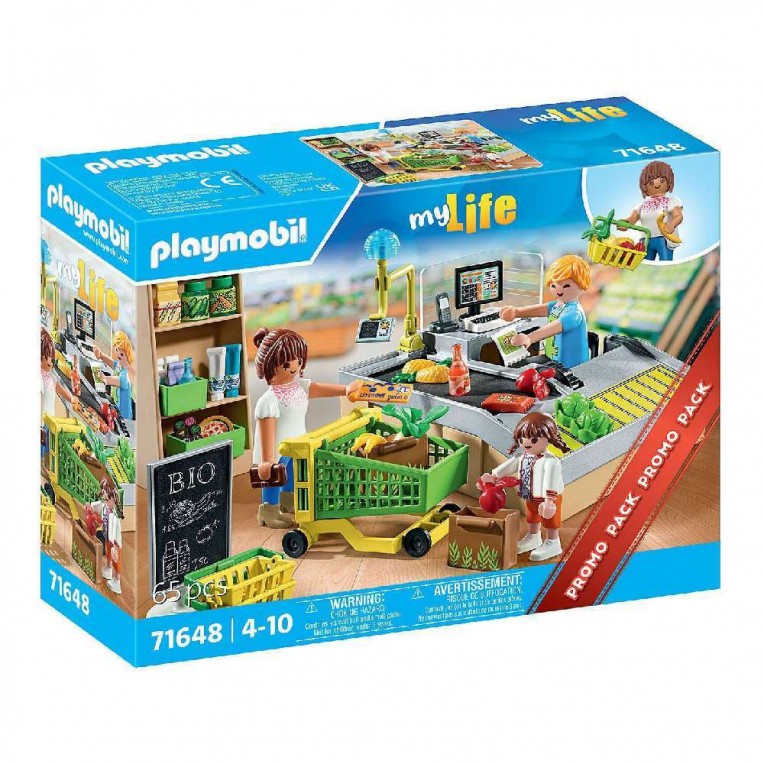 Playmobil My Life - Ταμείο Βιολογικού Καταστήματος 71648