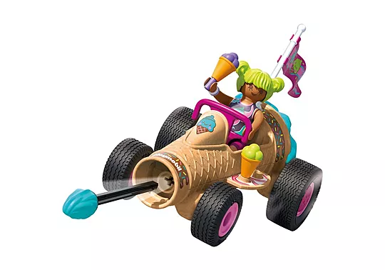 Playmobil Funstars - Crazy Kart, Παγωτό 71718