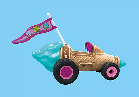 Playmobil Funstars - Crazy Kart, Παγωτό 71718