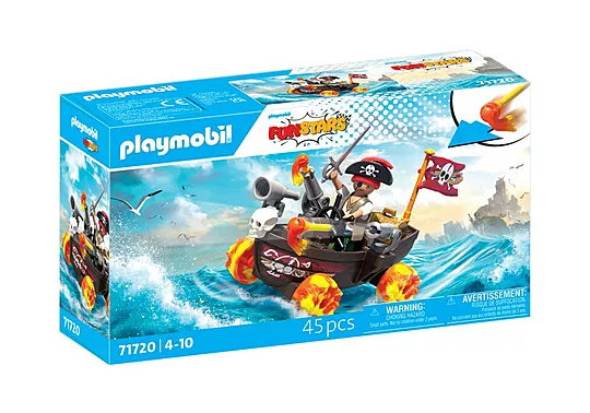 Playmobil Funstars - Crazy Kart, Πειρατής 71720