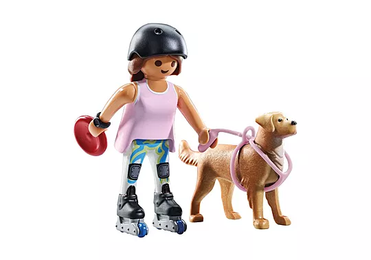 Playmobil My Life - Σκέιτερ Με Ριτρίβερ 71739