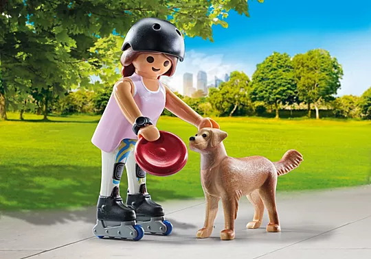 Playmobil My Life - Σκέιτερ Με Ριτρίβερ 71739