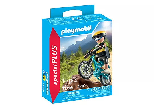 Playmobil Special Plus - Ποδηλάτης Με Mountain Bike 71756