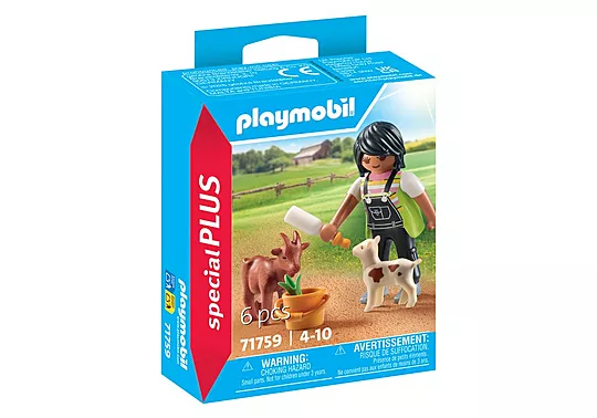 Playmobil Special Plus - Γυναίκα Με Κατσικάκια 71759