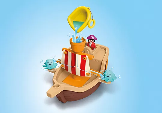 Playmobil Junior Aqua, Disney, Ο Πίτερ Παν Και Το Πειρατικό Πλοίο Του Κάπτεν Χουκ 71769