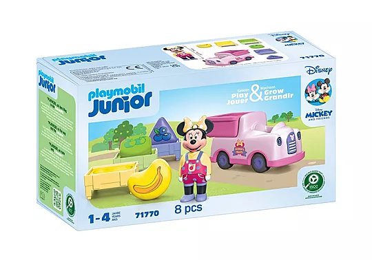 Playmobil Junior & Disney - Η Μίνι Μάους Και Το Φορτηγό Με Φρούτα 71770