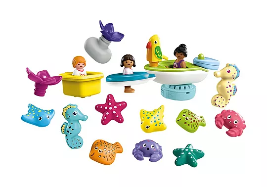 Playmobil Junior Aqua - Junior And Tinti Χριστουγεννιάτικο Ημερολόγιο – Ώρα Για Μπάνιο 71777