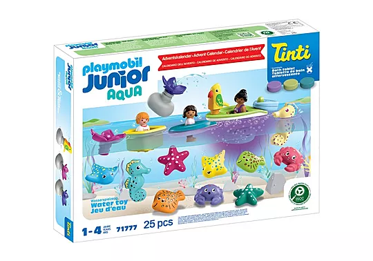 Playmobil Junior Aqua - Junior And Tinti Χριστουγεννιάτικο Ημερολόγιο – Ώρα Για Μπάνιο 71777