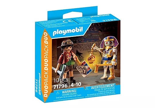 Playmobil Duo Pack - Κυνηγός Θησαυρού Και Μούμια 71796