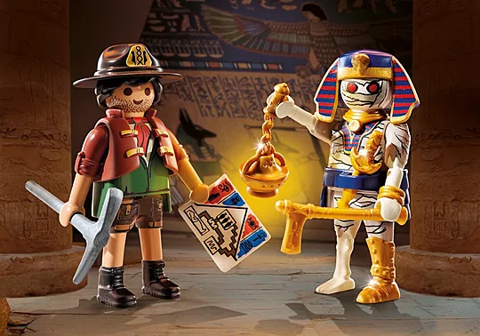 Playmobil Duo Pack - Κυνηγός Θησαυρού Και Μούμια 71796