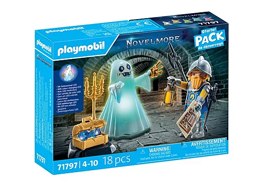 Playmobil Novelmore - Starter Pack, Φάντασμα και Ιππότης Novelmore 71797