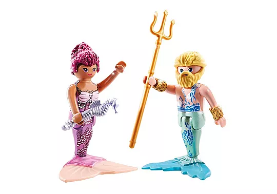 Playmobil Duo Pack - Γοργόνα Και Τρίτωνας 71799